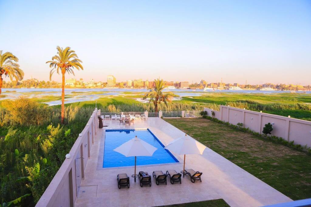 Royal Nile Villa - Nile View Apartment 1 Luksor Exterior foto